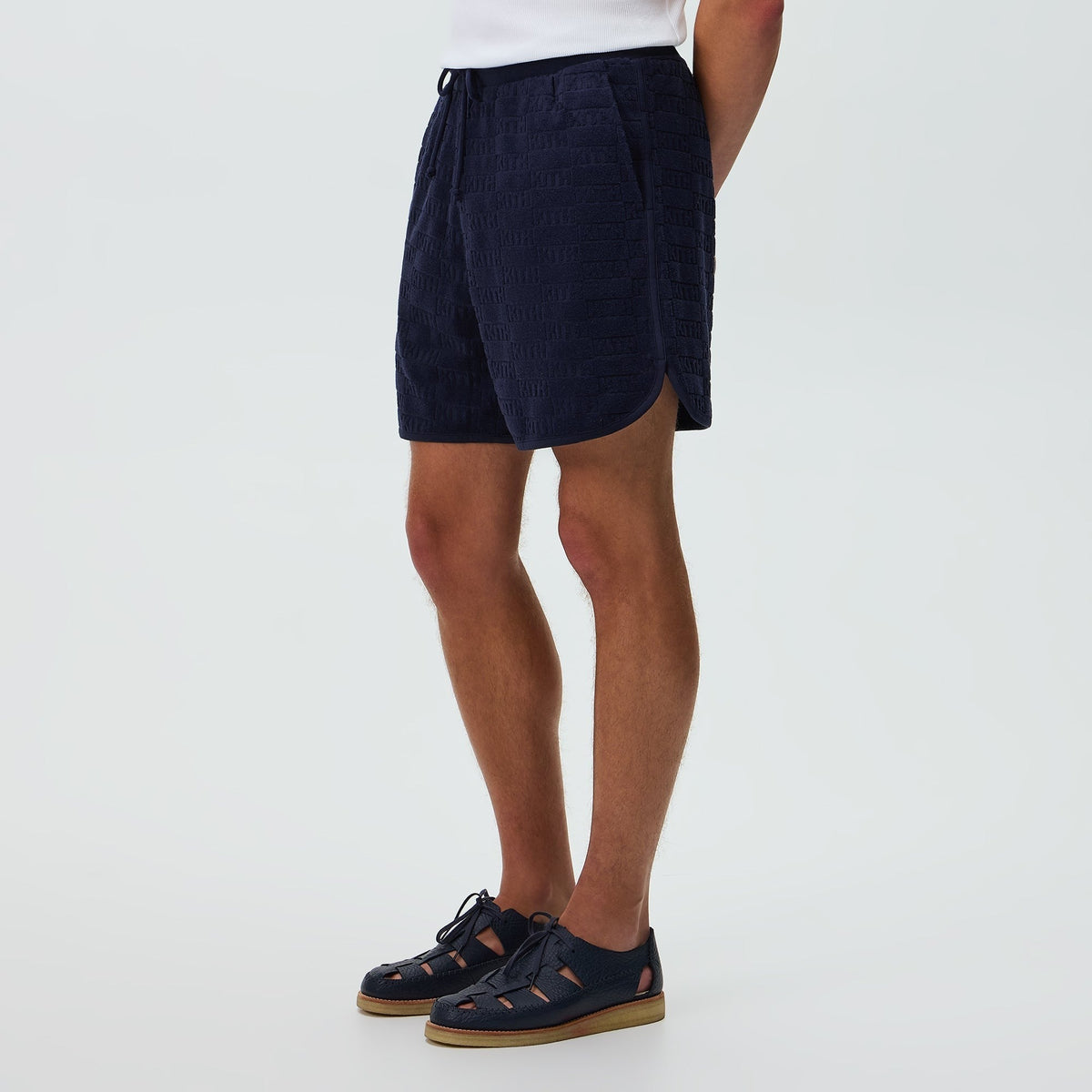 Kith Monogram Towel Terry Jordan Short - Nocturnal