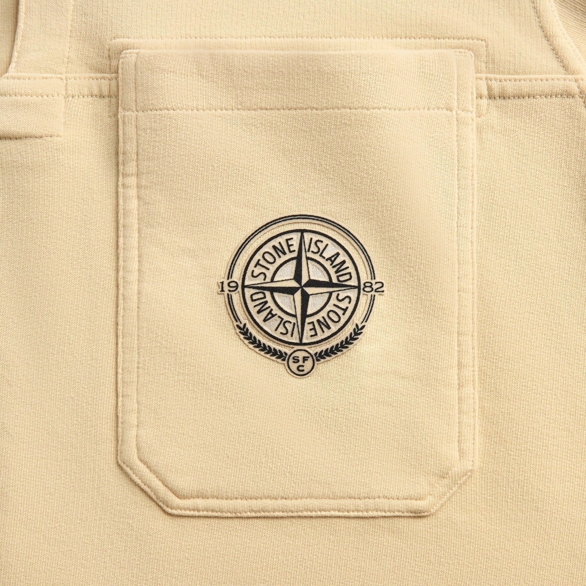 Stone Island x New Balance World Cup Long Sleeve Polo Sweatshirt - Ivory