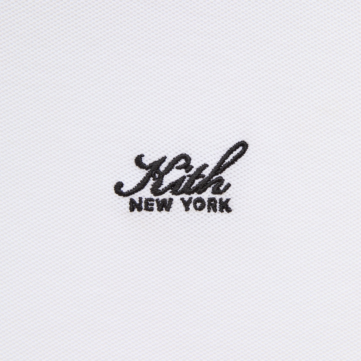 Kith Pique Ainslie Polo - White
