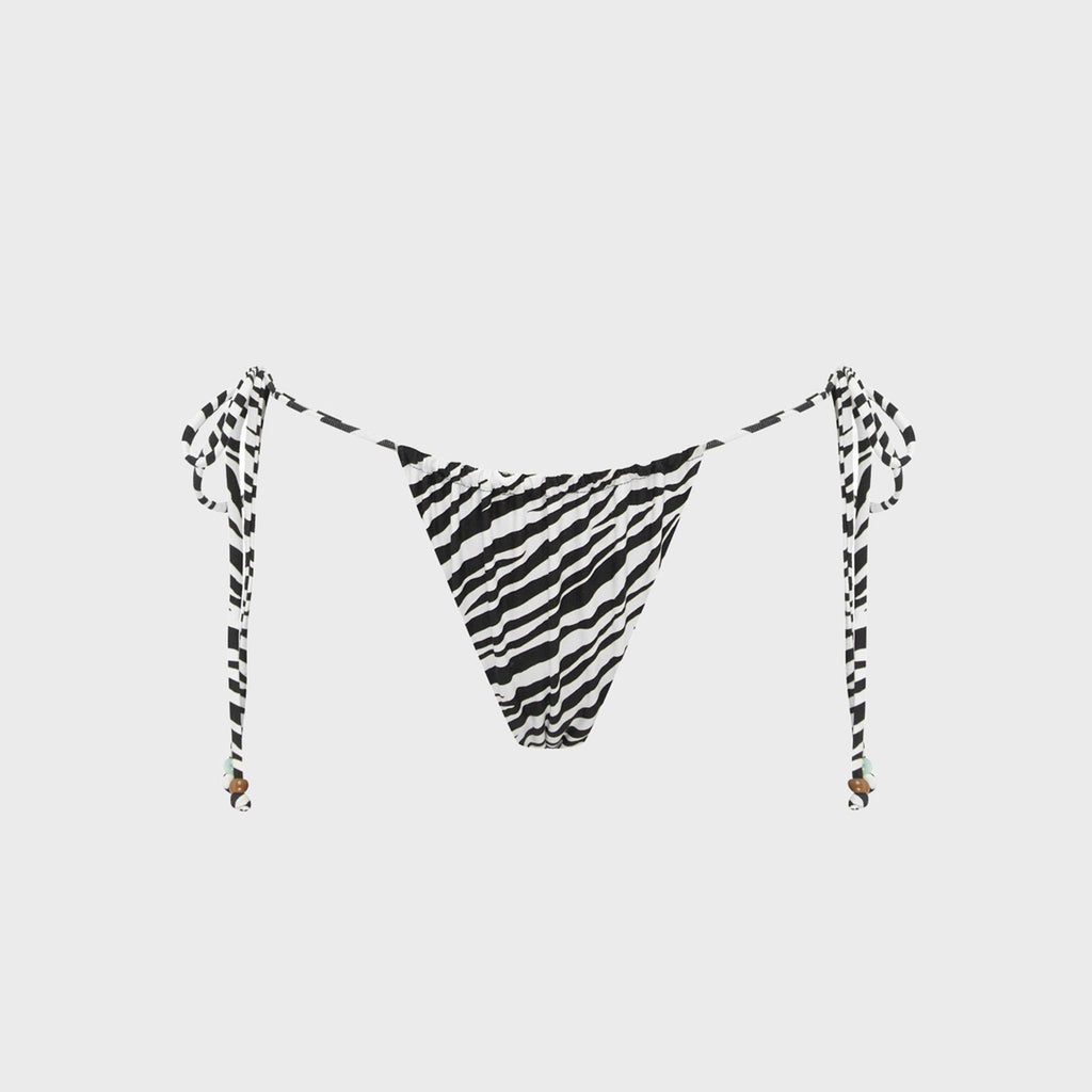 Bond Eye Reversible Stevia Brief Bottom - Zebra / Black