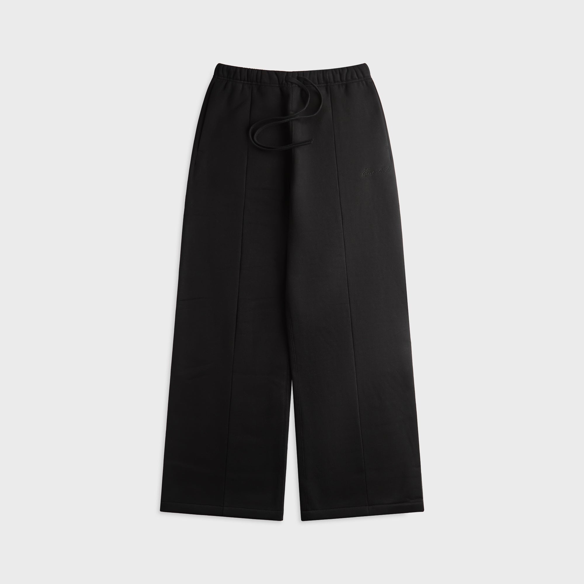 Essentials Signature Lounge Sweatpant - Black