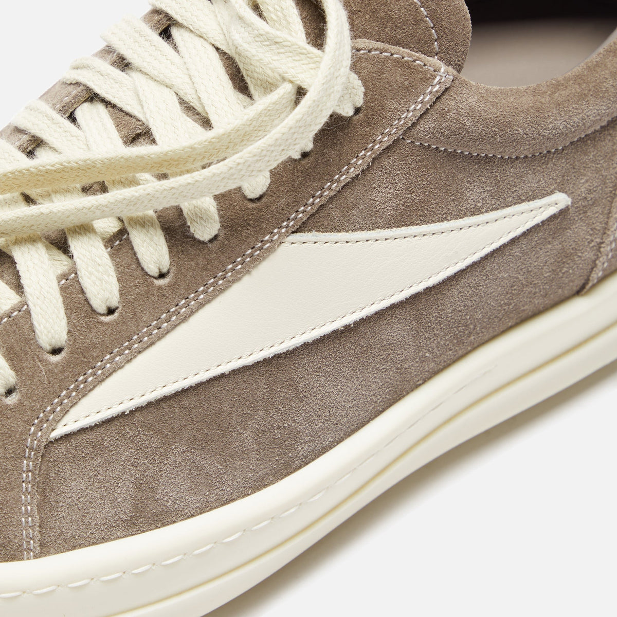 Rick Owens WMNS Vintage Sneakers - Dust / Milk / Milk