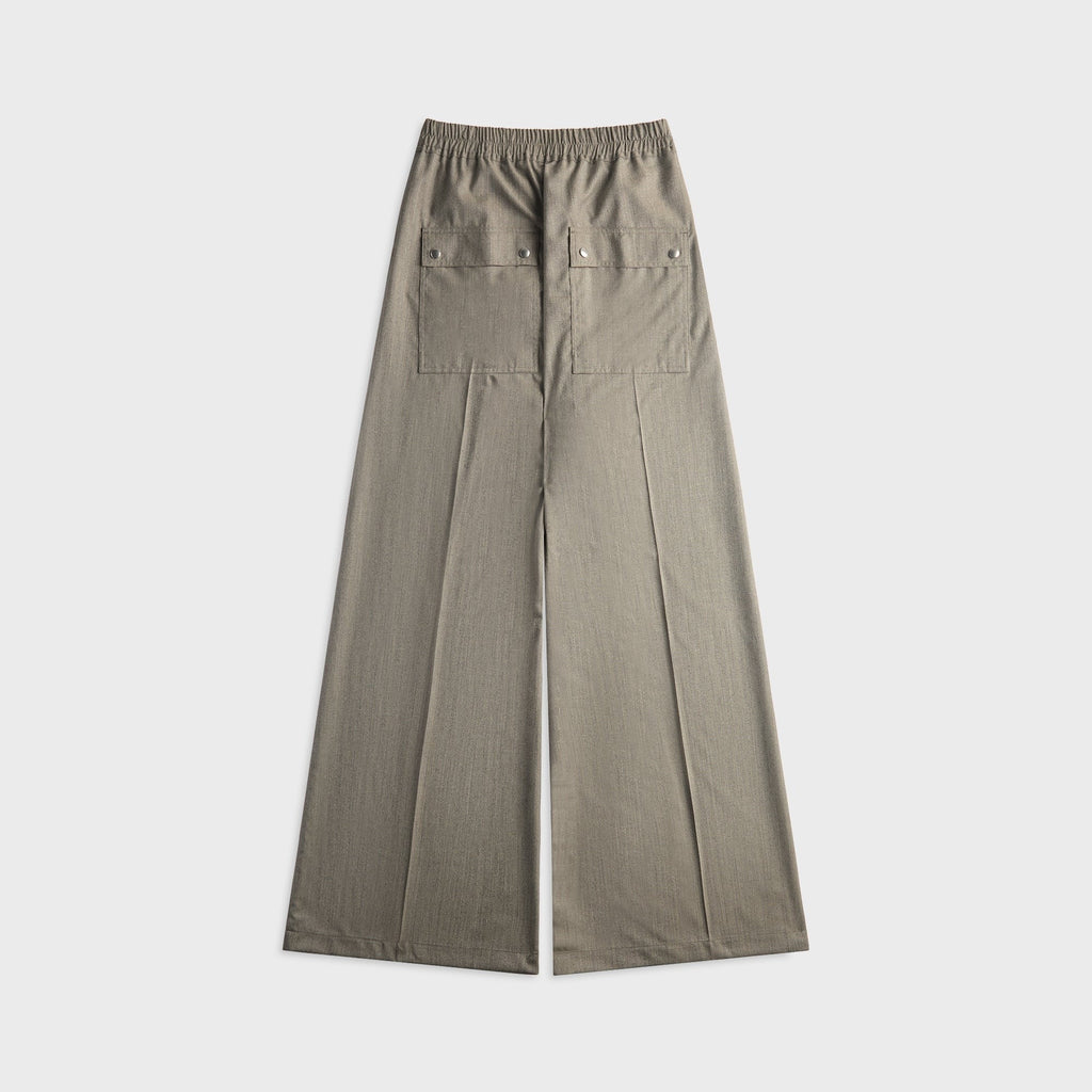 Rick Owens Wide Bela Pants - Grey Melange