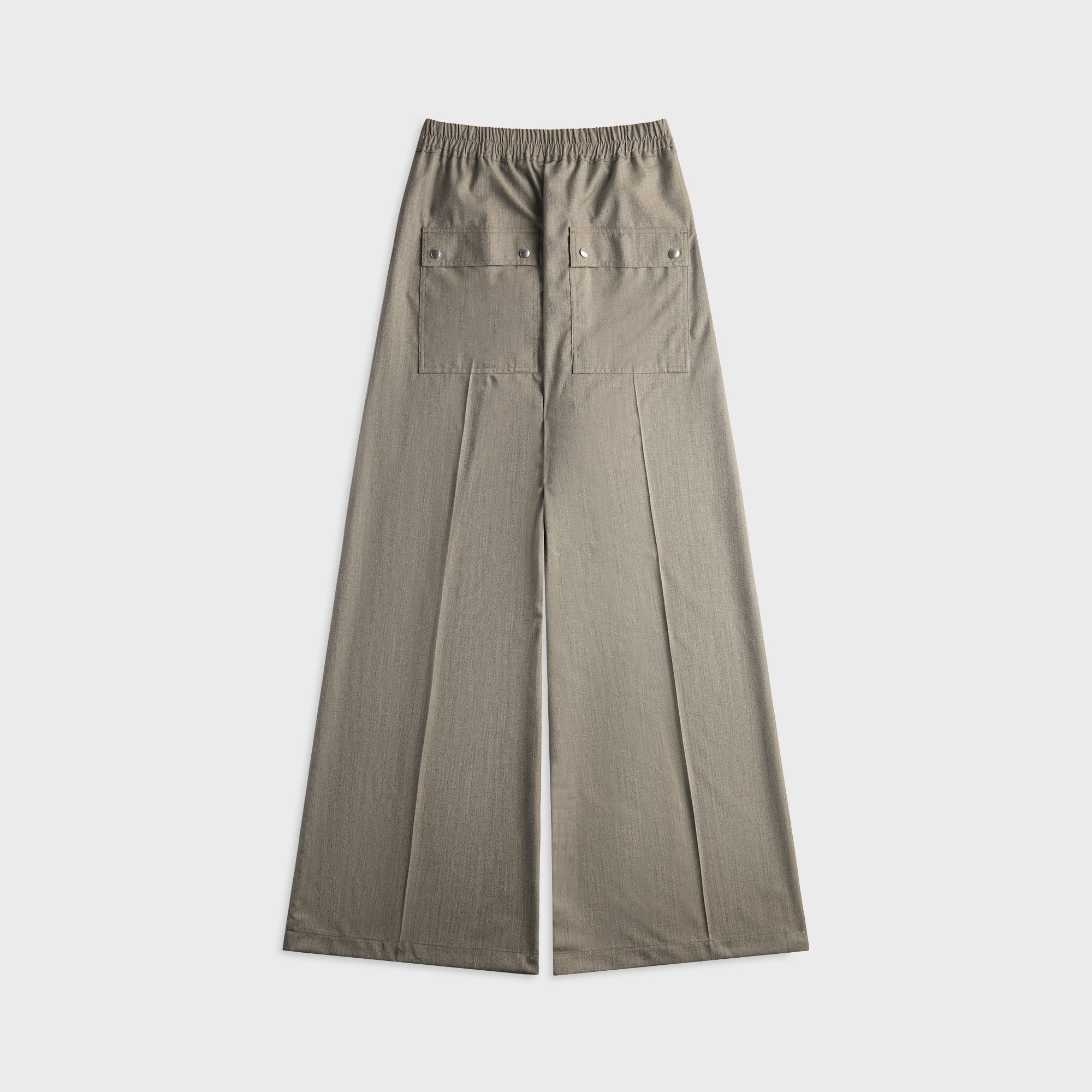Rick Owens Wide Bela Pants - Grey Melange