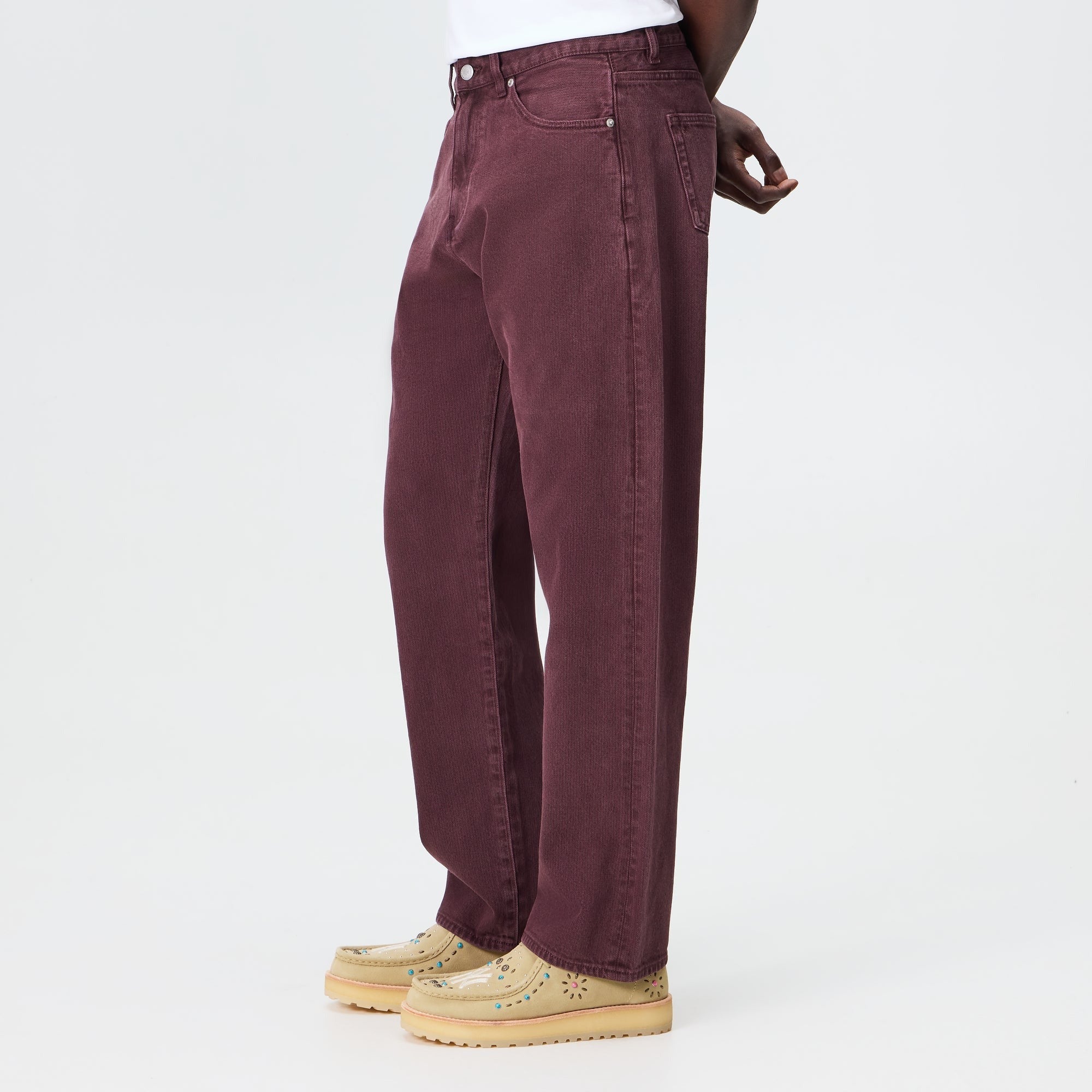 Kith Herringbone Denim Webster Chill - Rich