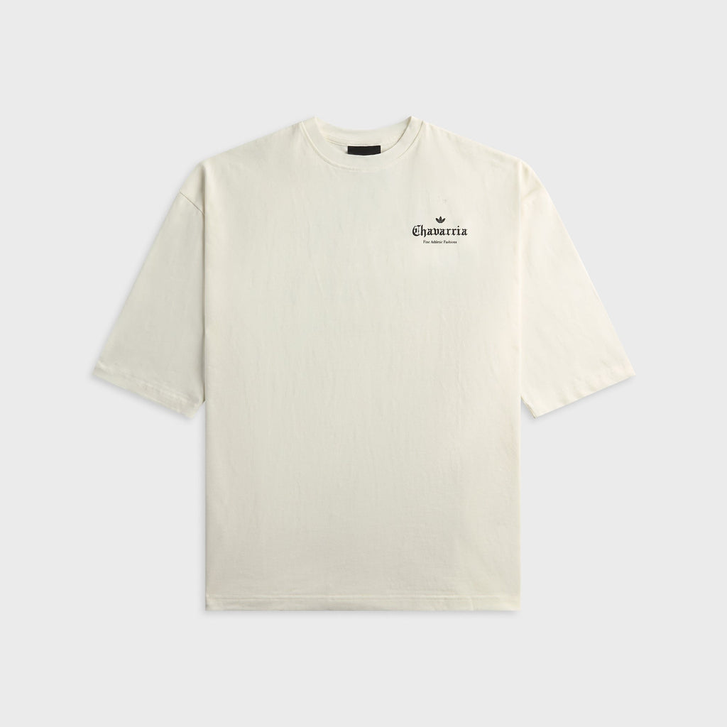 adidas x Willy Chavarria Logo Short Sleeve Tee - White