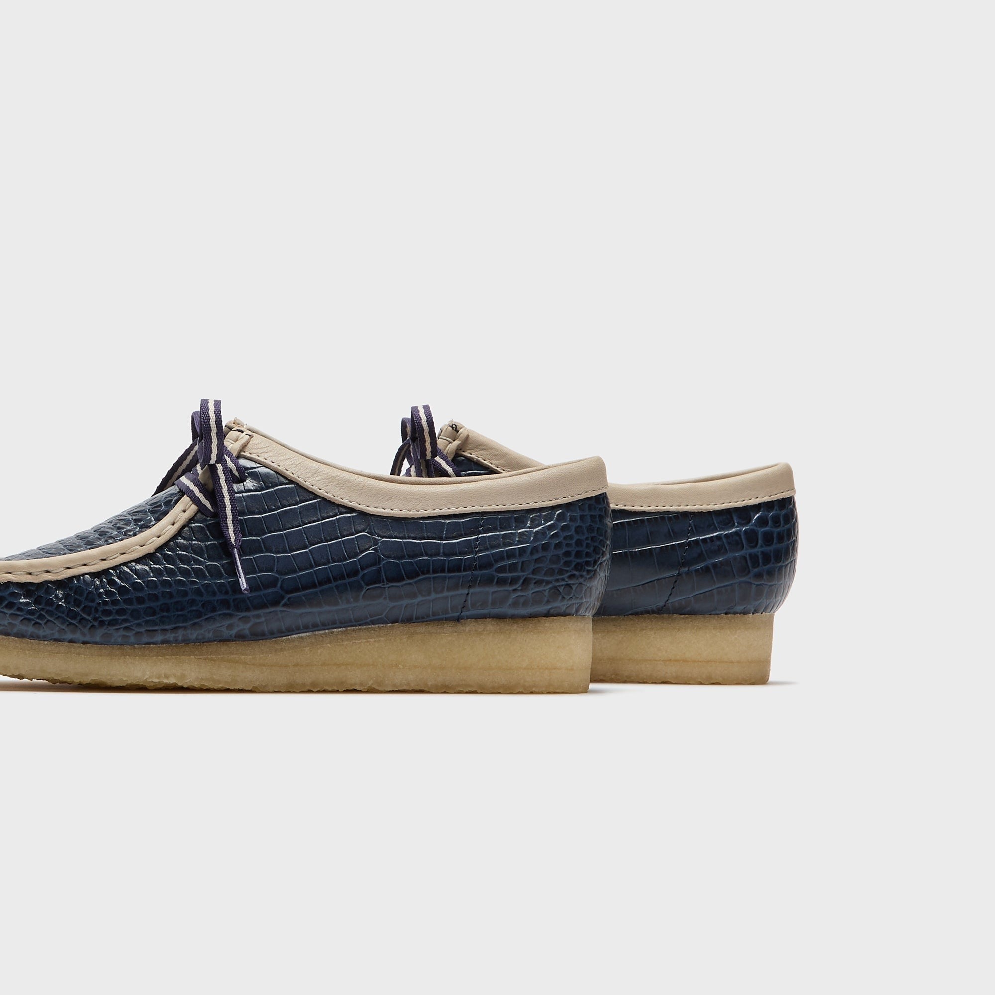 Clarks WMNS Wallabee - Blue Interest