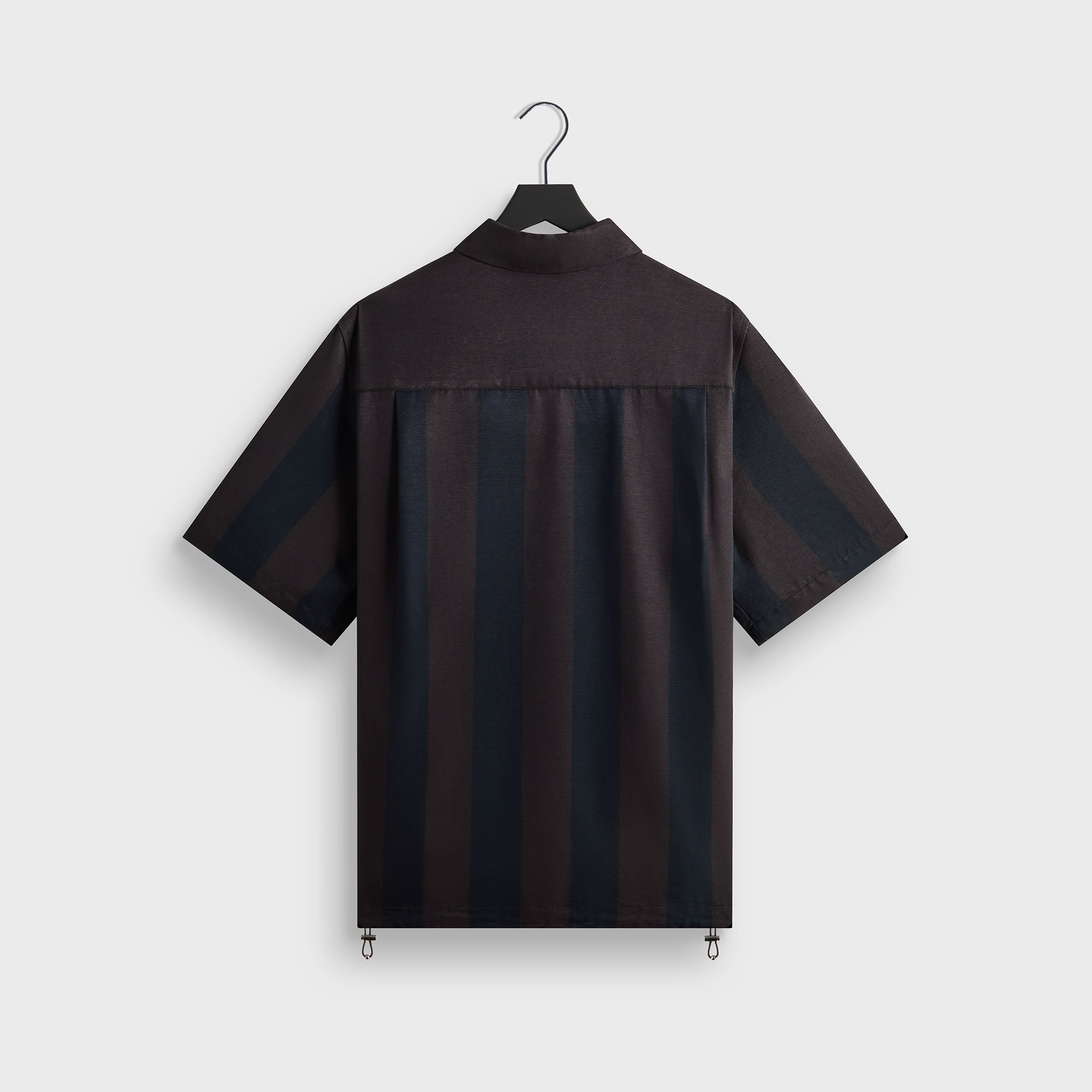 &Kin Montis Quarter Zip Faille Shirt - Cosmos
