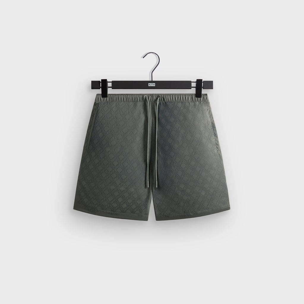 Kith Water Activated Monogram Ashton Swim Short - Court
