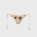 Siedres Rom Tie-Detailed Low-Rise Bikini Brief - Yellow