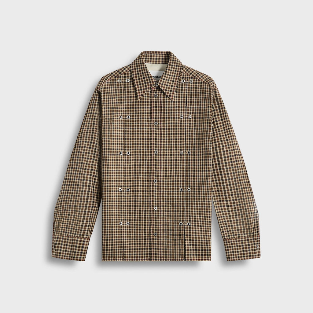 Jil Sander Shirt 163 - Hazelnut Mouline