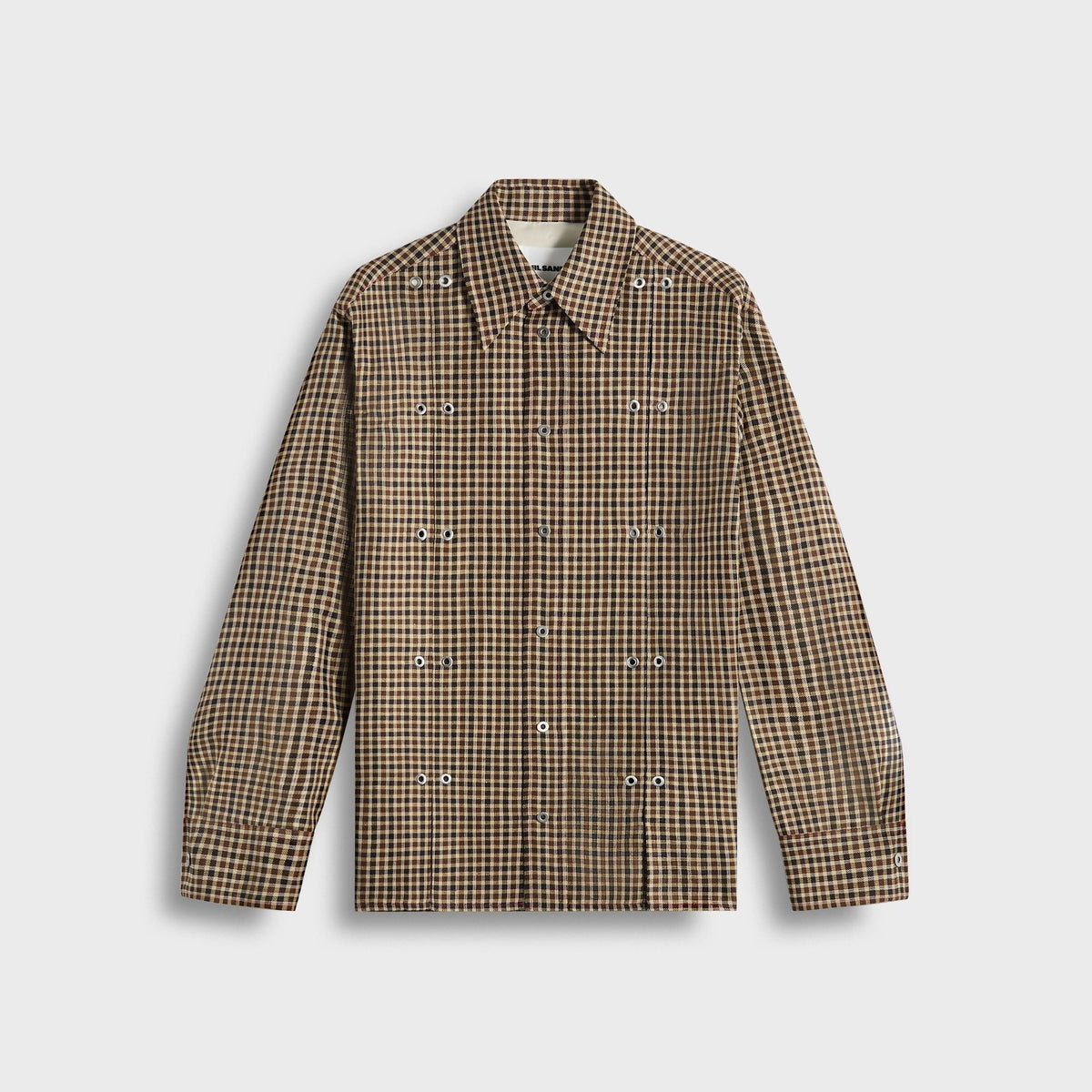 Jil Sander Shirt 163 - Hazelnut Mouline