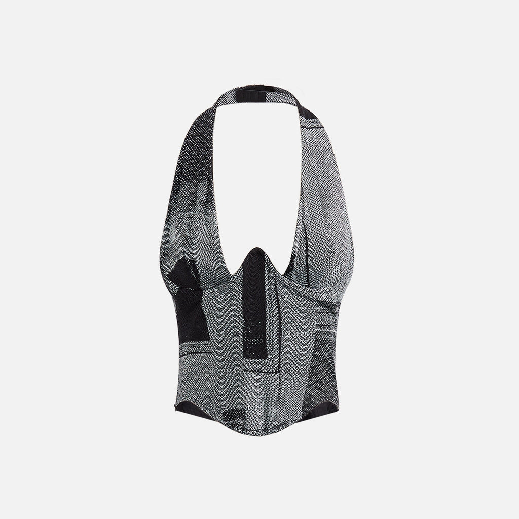 Miaou Ari Corset - Sciarpa Print
