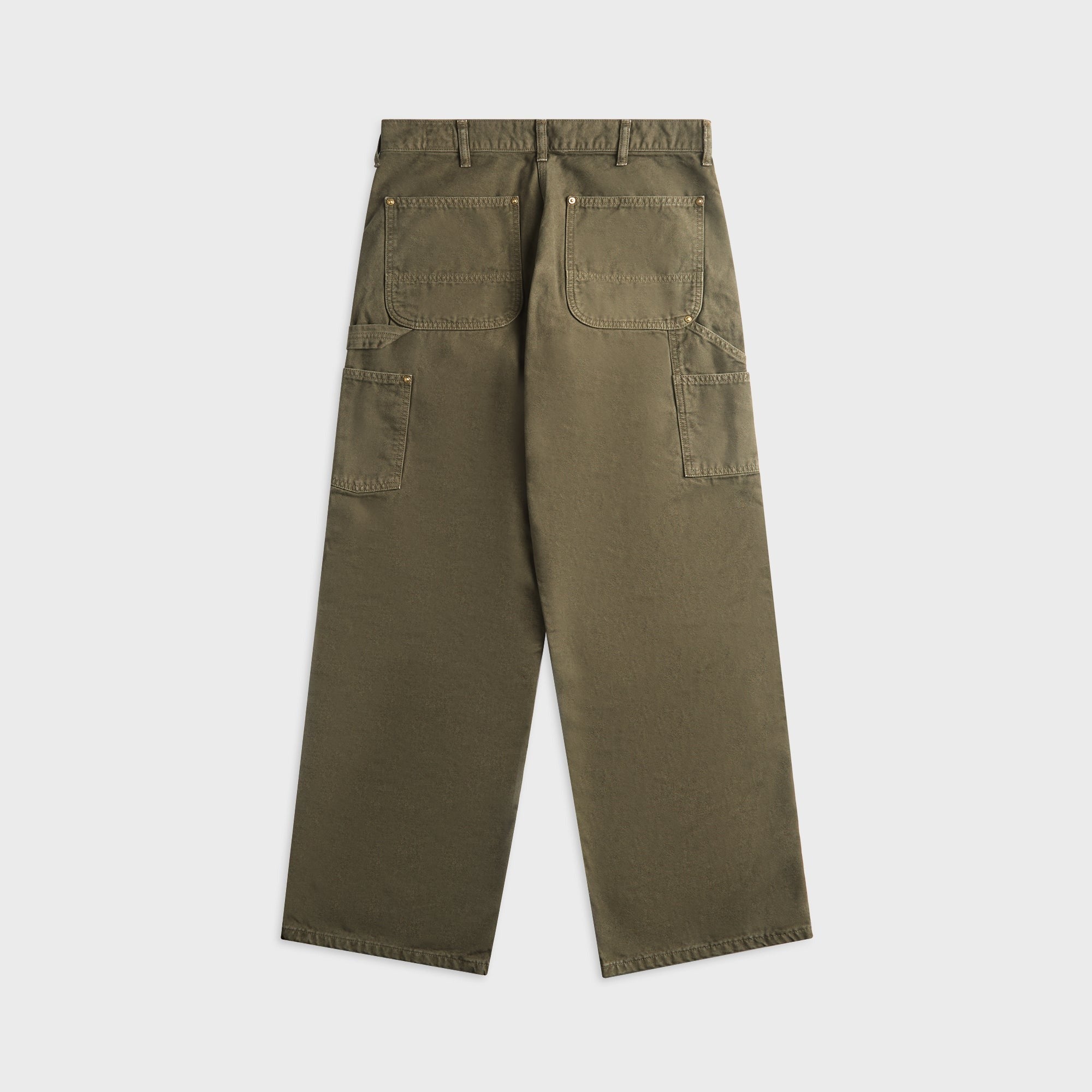 orSLOW Dad Fit Oxford Painter Pant - Army Green