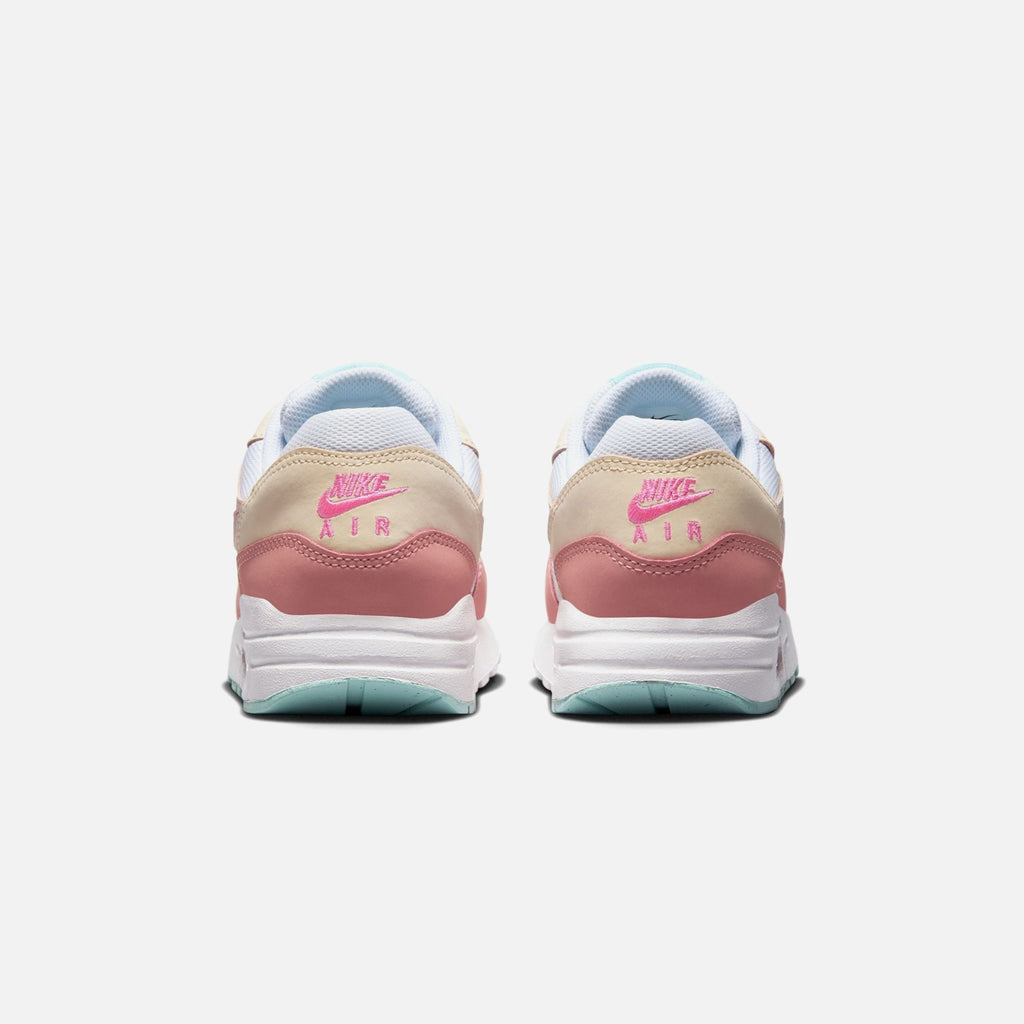 Nike Grade School Air Max 1 - White / Red Stardust / Guava Ice / Pink Spell
