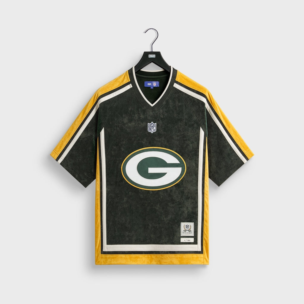 Kith & the NFL for the Green Bay Packers Leon Shirt - Board