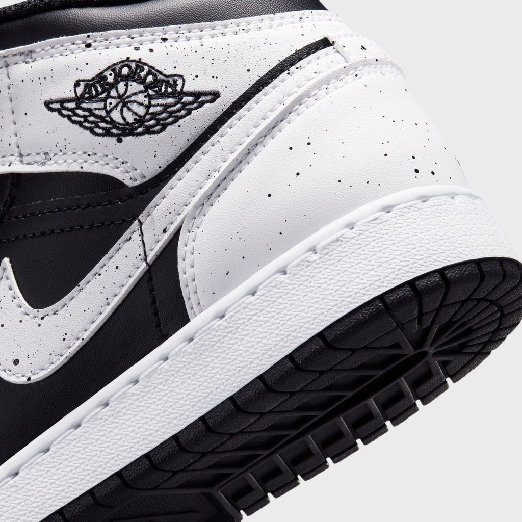 Jordan GS Air Jordan 1 Mid - Black / White