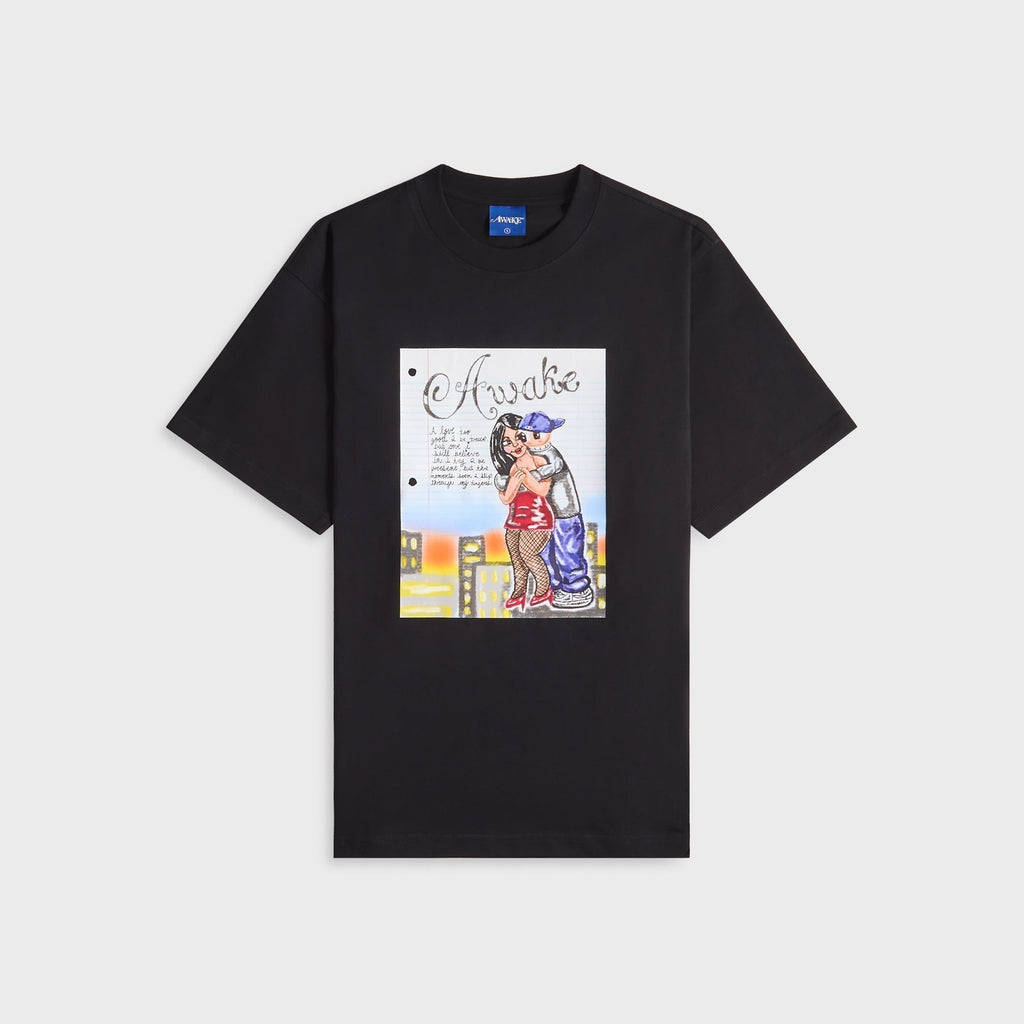 Awake NY Hug Tee - Black