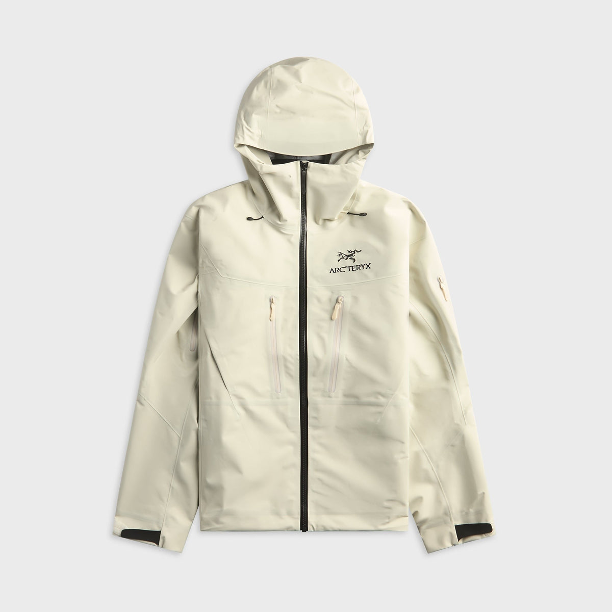 Arc'teryx Alpha SV Jacket - Sea Salt / Black