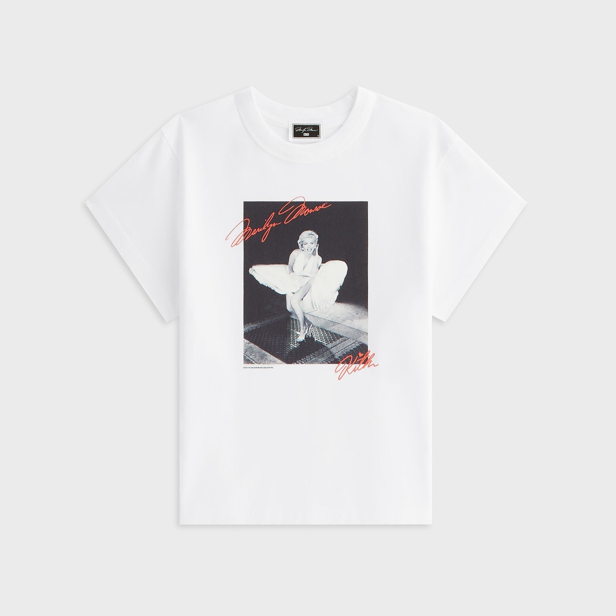 Kith Women for Marilyn Monroe Skirt Mulberry Vintage Tee - White
