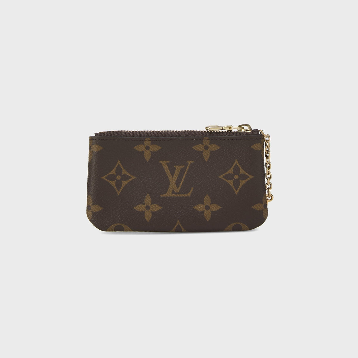 WGACA Louis Vuitton Monogram Key Pouch - Brown