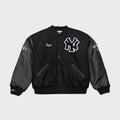 Mitchell & Ness x Jay-Z Reasonable Doubt x New York Yankees Varsity Full-Snap Jacket - Black