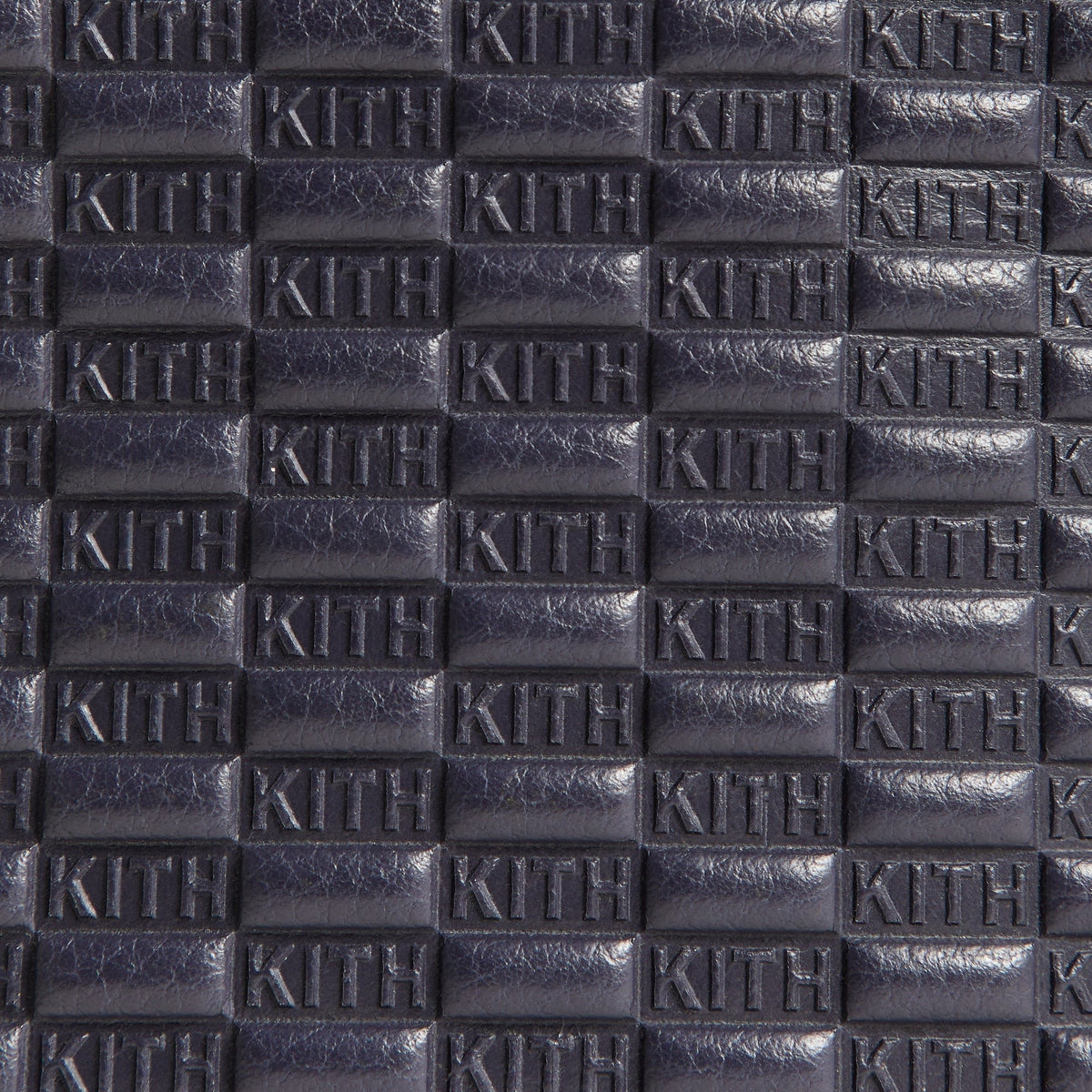 Kith Monogram Tumbled Leather Passenger K15 Bag - Ink