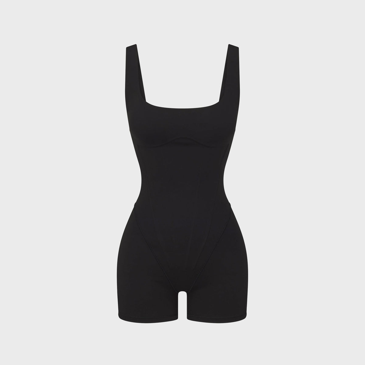 NikeSKIMS Matte Corset One Piece - Obsidian