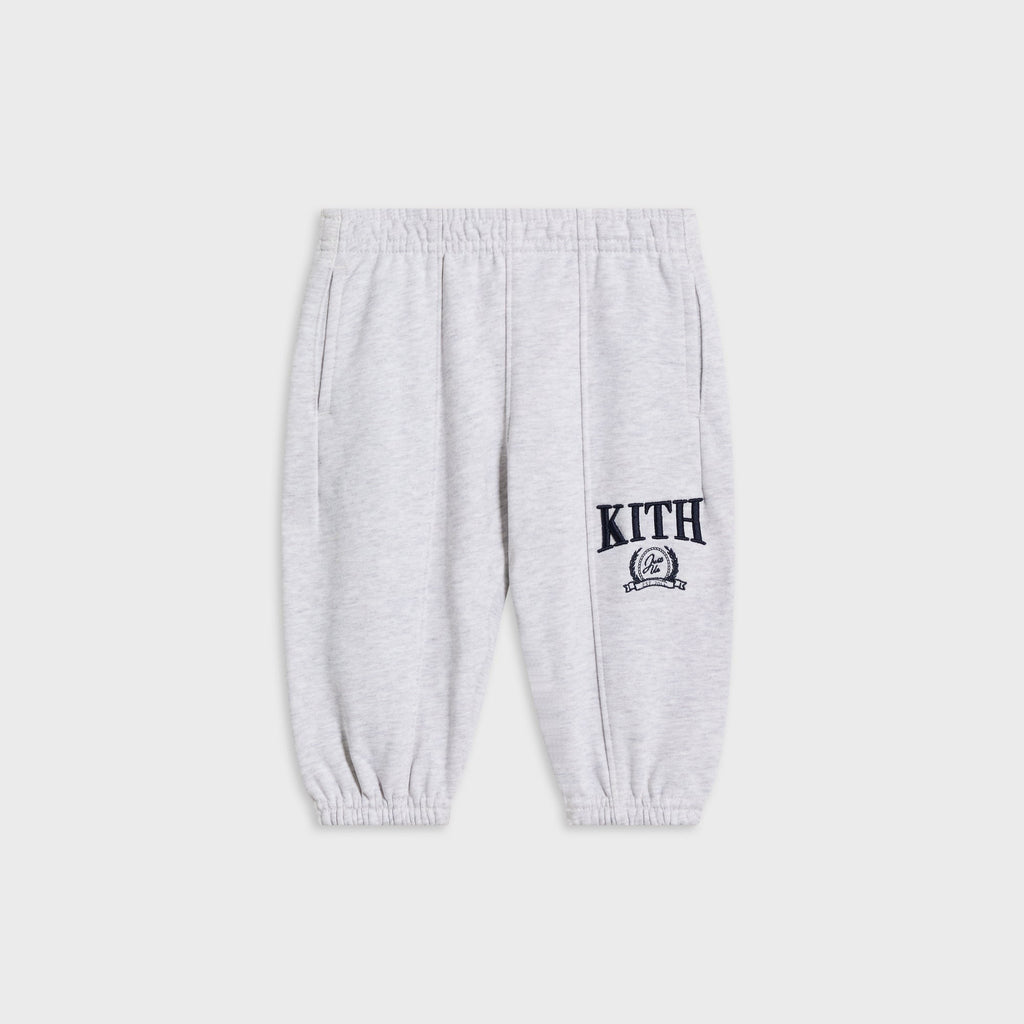 Kith Baby Collegiate Nelson Sweatpant - Light Heather Grey - PH