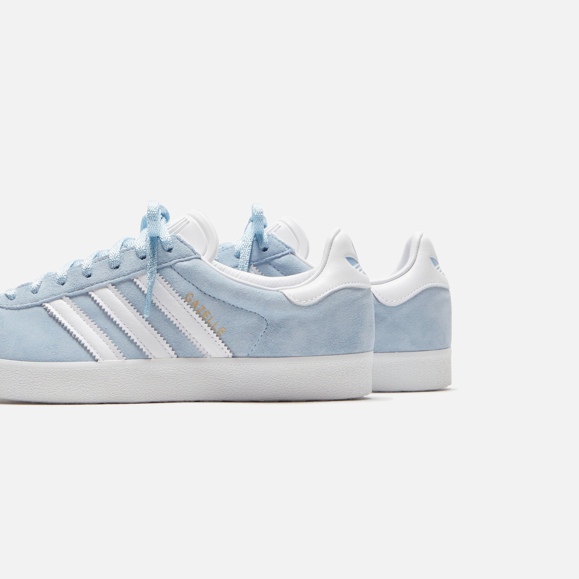 adidas Gazelle 85 - Clear Sky / White / Gold