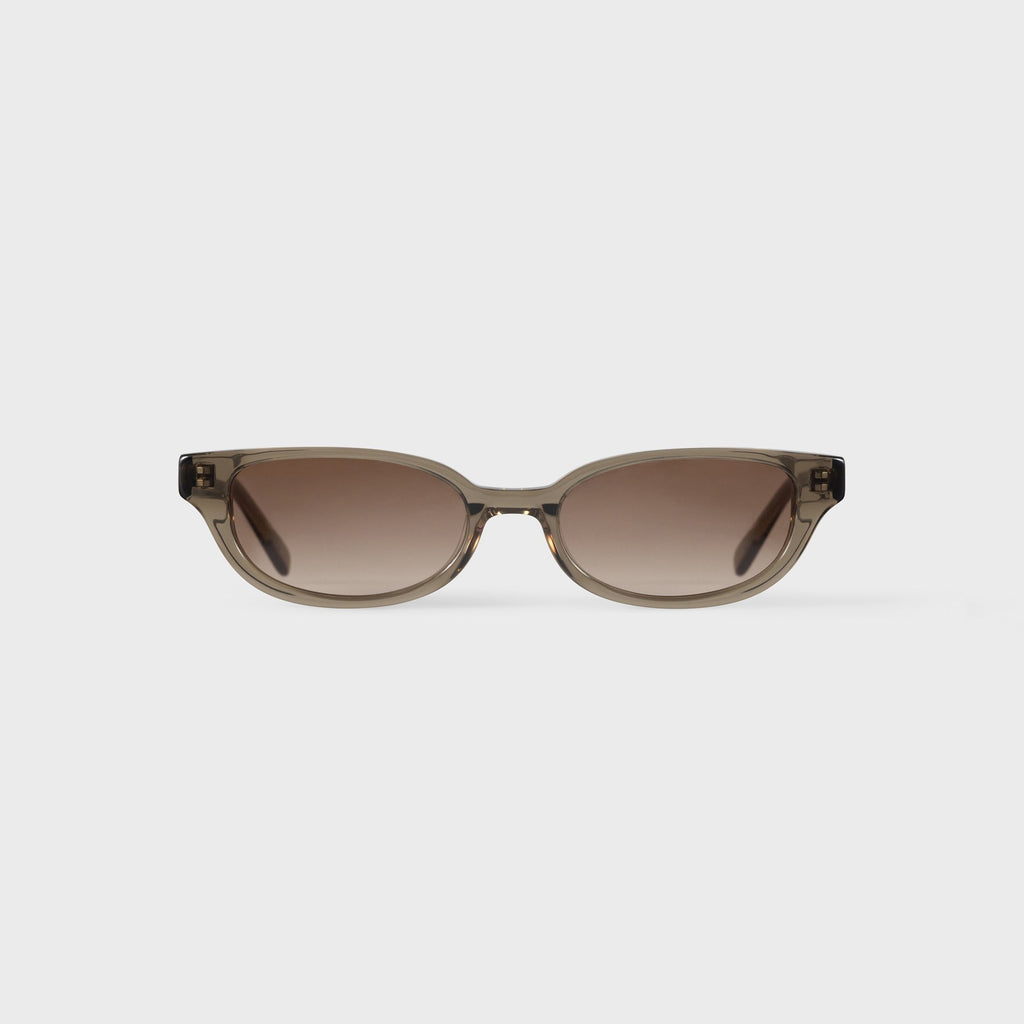 DMY Studios Romi Transparent Sunglasses - Olive