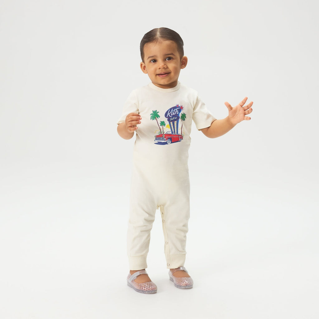 Kith Baby Drive-In Tee Coverall - Silk