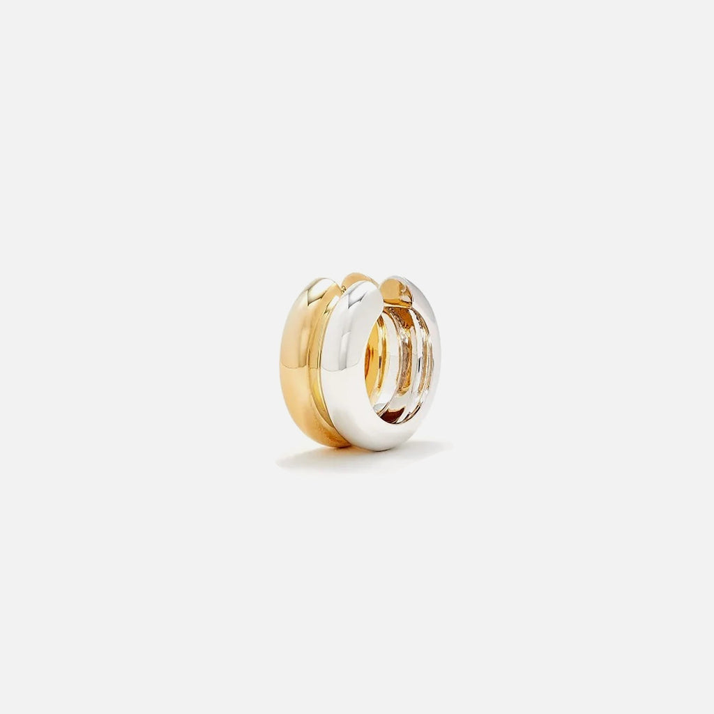 Yvonne Leon Clip Bouee - Gold / White Gold