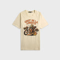 Coût De La Liberté Freddie CDLL Grimm Reaper Rides Again Short Sleeve Tee - Cream
