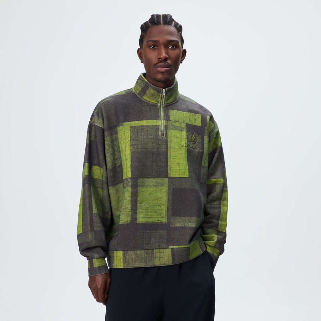 Kith & New Balance Woodblock Nelson Quarter Zip - Calliste