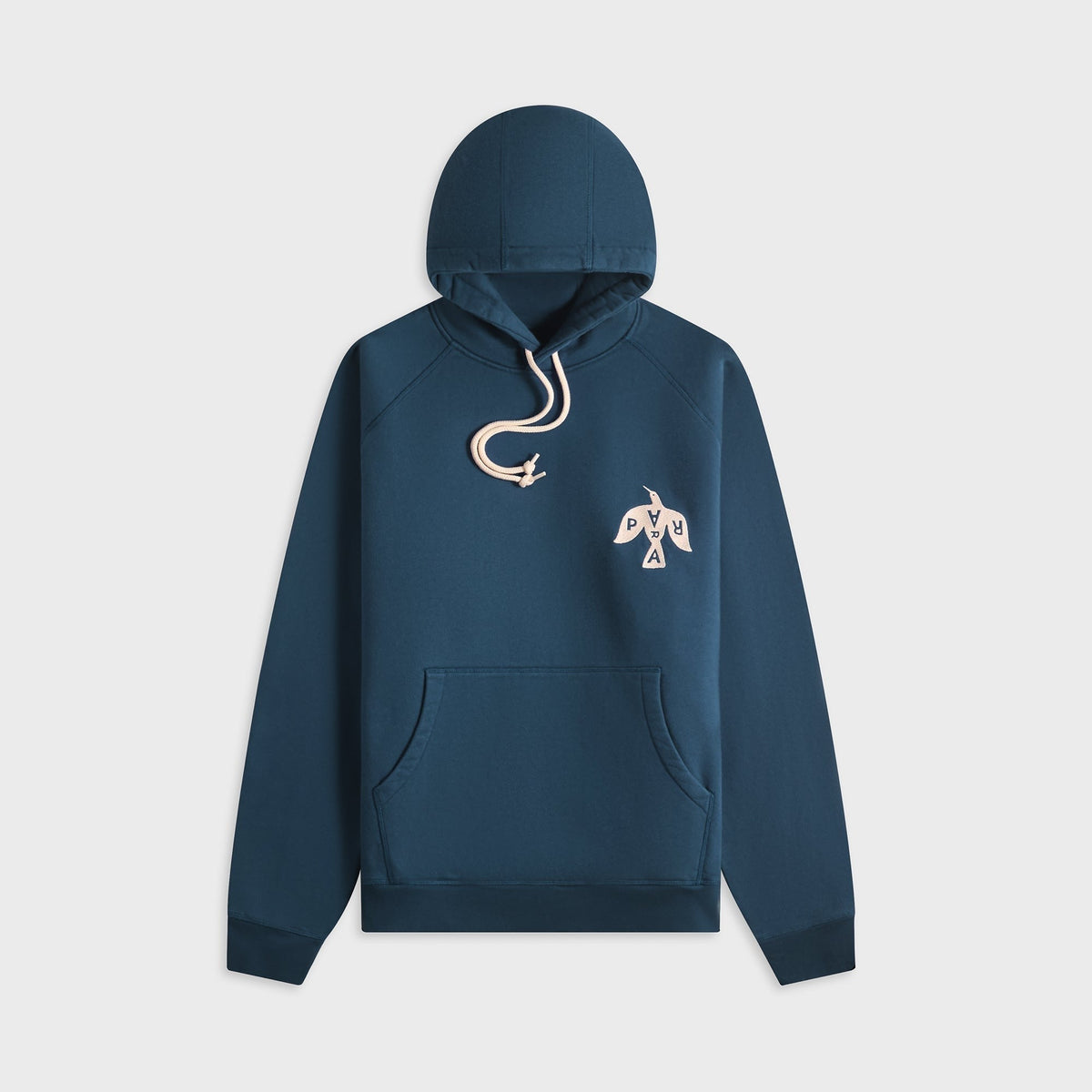 by Parra Crow Logo Hooded Sweatshirt - Teal