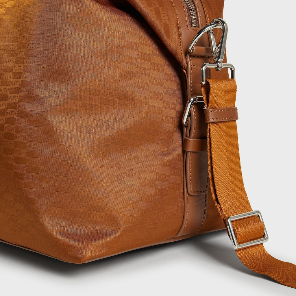 Kith Monogram Nylon Leather Duffle Bag - Tectonic