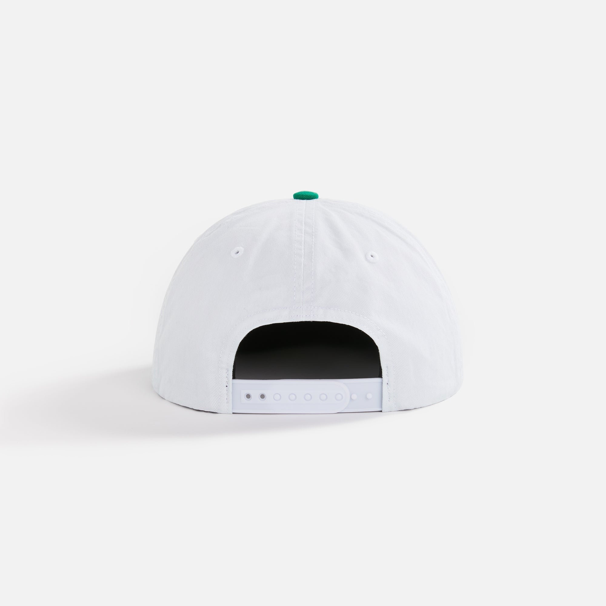 by Parra Circle Tweak Logo 6 Panel Hat - Off White / Green