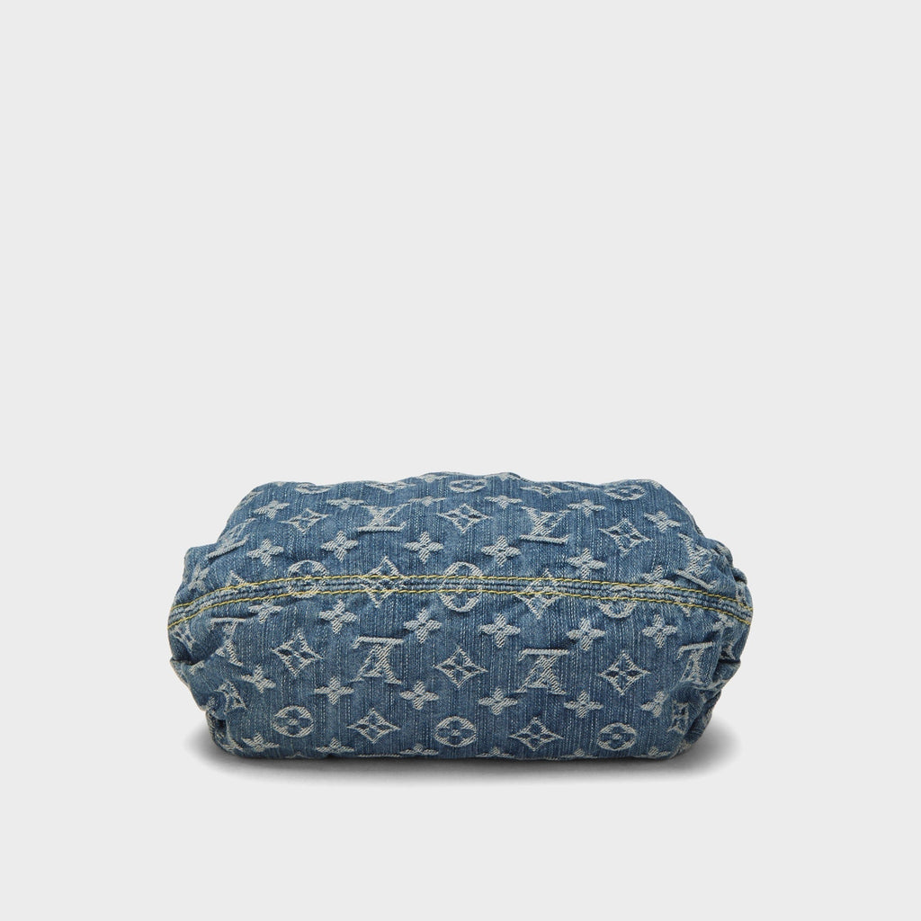 WGACA Louis Vuitton Denim Pleaty Mini - Blue