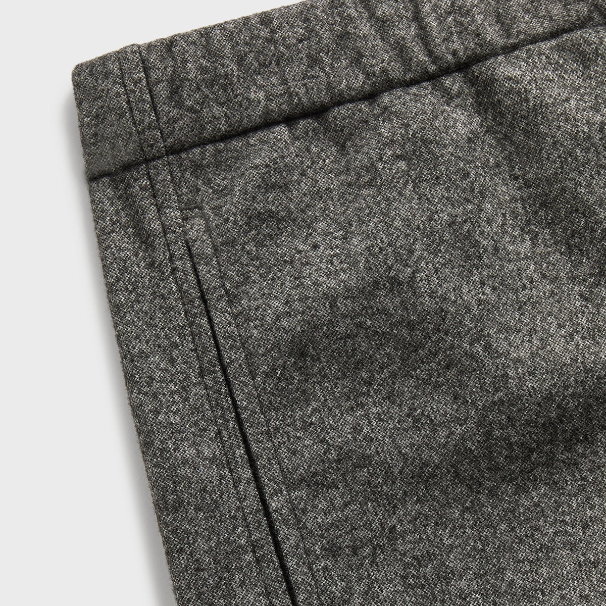 &Kin Flannel Jersey Matthias Track Pant - Charcoal Heather