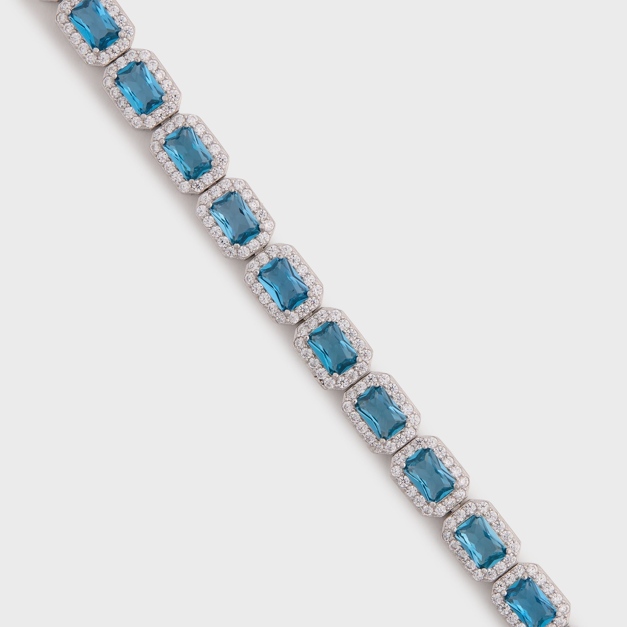 Hatton Labs Crown Tennis Bracelet - Sterling Silver