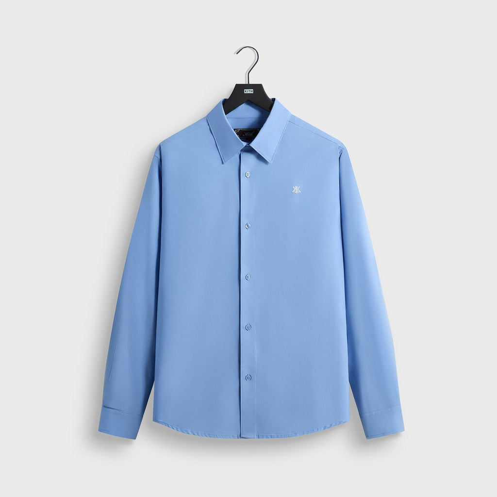 Kith Poplin Georgie Shirt - Millstream