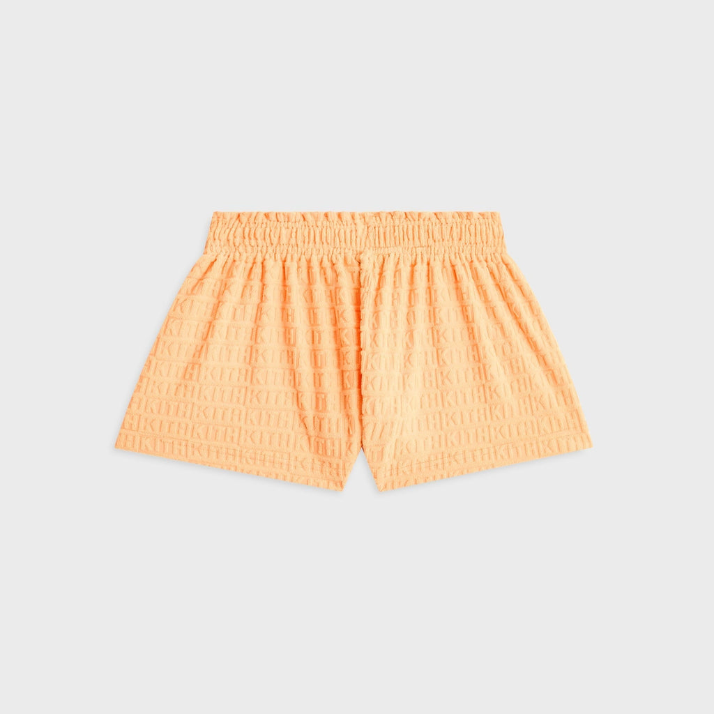 Kith Kids Textured Monogram Jazmyn Short - Sorbet