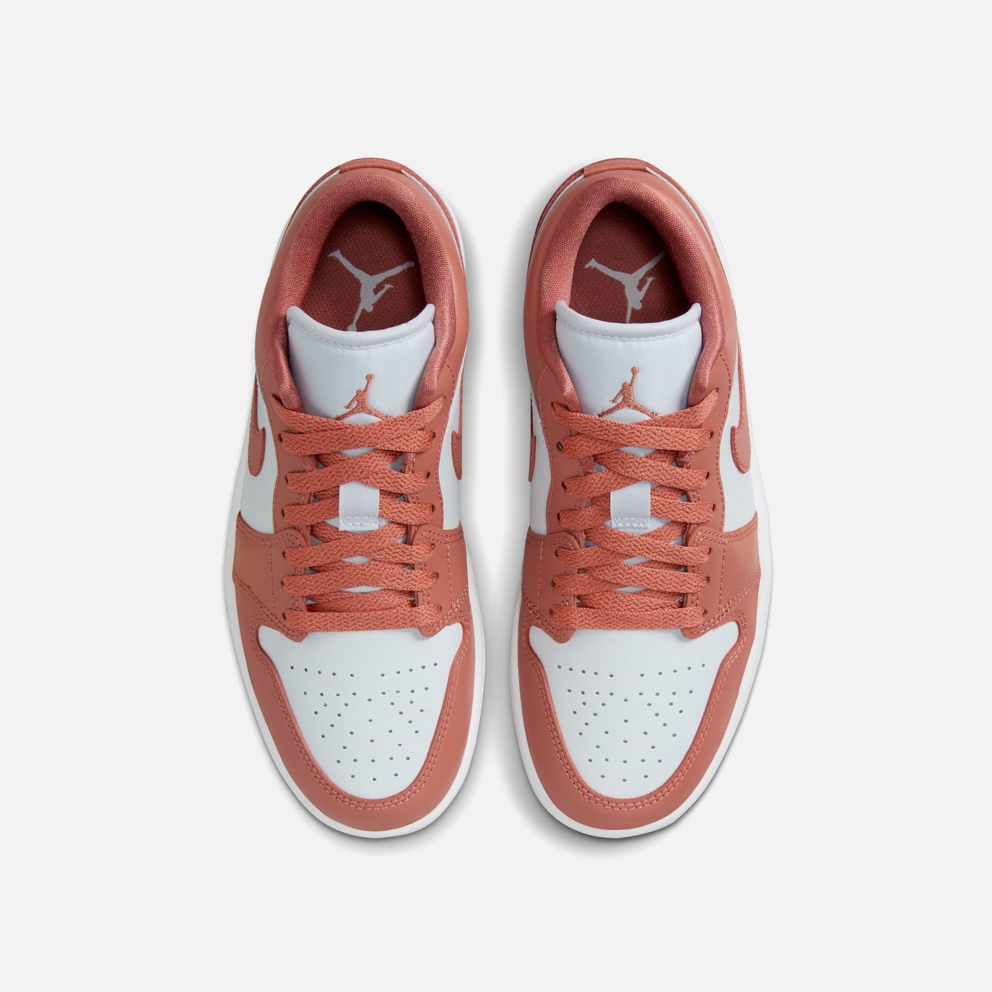 Jordan WMNS Air Jordan 1 Low - Pure Platinum / Sky J Orange / White