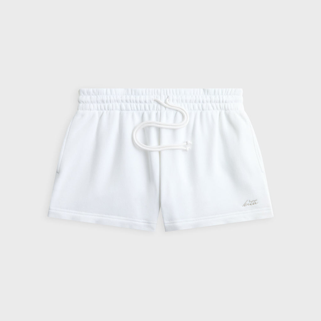 Kith Women Lorah Micro Sweatshort - White