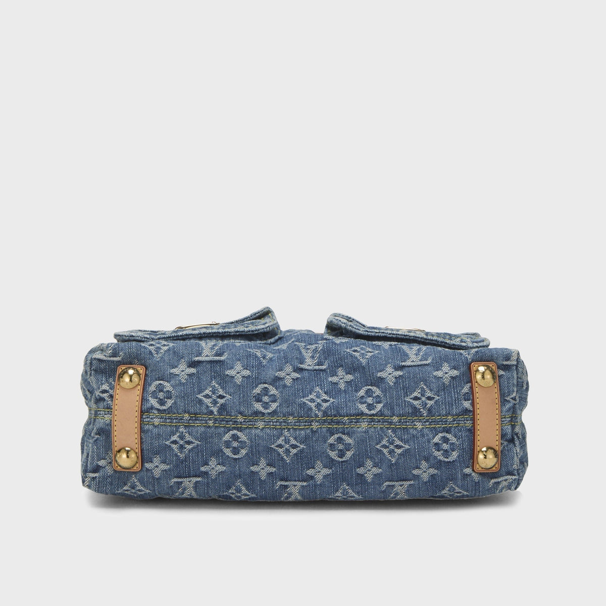 WGACA Louis Vuitton Monogram Baggy PM Shoulder Bag - Denim
