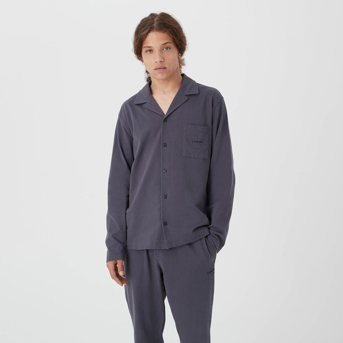 Kith for Calvin Klein L/S Pajama Set - Battleship
