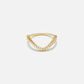 Yvonne Leon Alliance Mini Vague - Yellow Gold