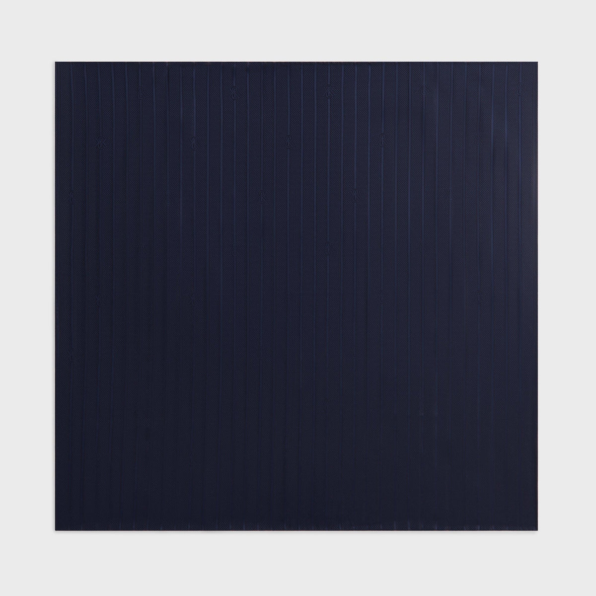Kith Silk Cupro Jacquard Scarf - Nocturnal
