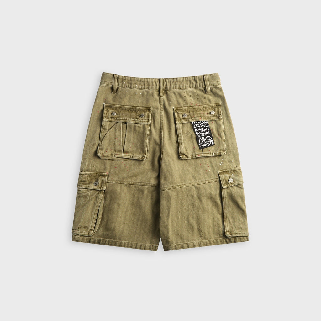 Ksubi Trooper Militant Cargo Short - Khaki